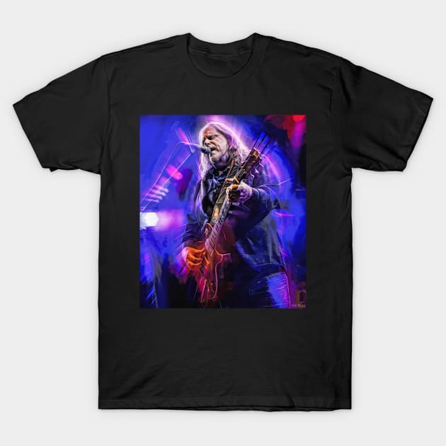 Warren Haynes T-Shirt by IconsPopArt